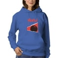 thumbnail image 1 of Abstract Red World Rave Style Hoodie Women -Image by Shutterstock, Female 4X-Large, 1 of 4