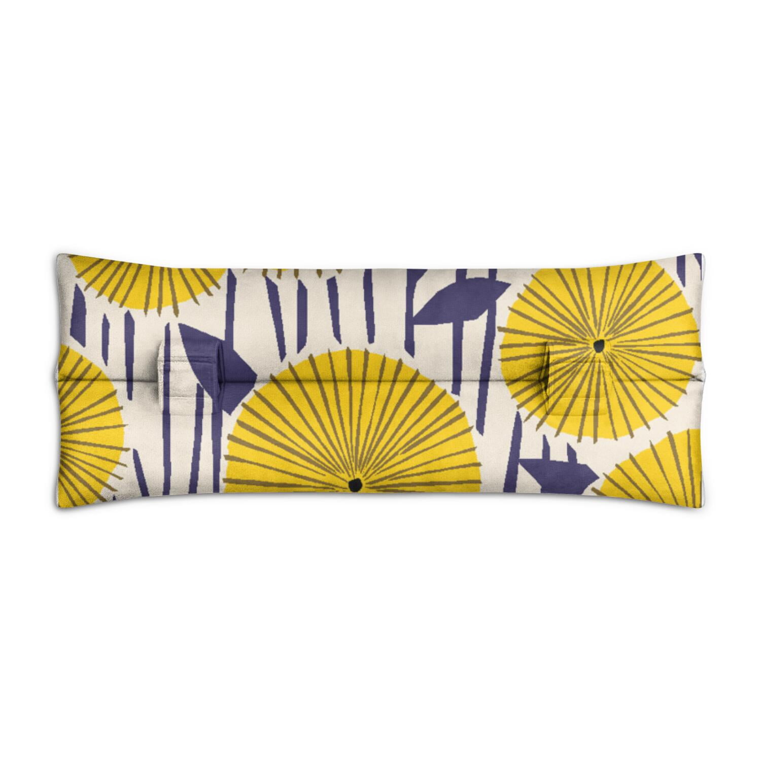 Abstract Romantic Rose Mastectomy Pillow - Peony Floral Seatbelt Comfort Cushion