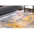 thumbnail image 1 of Abstract Rugs, Gray Rugs, Custom Rug, Nursery Rugs, Area Rug, Soft Rugs, Modern Rugs, View Of Old Plaster Rug, Easy to Clean Rug, Yellow Rug, 2.6'x5' - 80x150 cm, 1 of 8