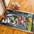 thumbnail image 1 of Abstract Rugs, Modern Rugs, Rugs, Personalized Gifts Rug, Decorative Rug, Trendy Rug, Graffiti Rug, Modern Rug Bath Rug, Banksy Graffiti Rug, 3.3'x9.2' - 100x280 cm, 1 of 8