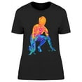 thumbnail image 1 of Abstract Runner Woman T-Shirt Women -Image by Shutterstock, Female 3X-Large, 1 of 2