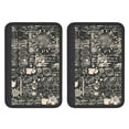 thumbnail image 1 of Abstract Scientific Vintage Science Seat Belt Shoulder Pad 2-Pack Soft Car Seatbelt Cover Adjustable Strap Breathable Comfort Pad, 1 of 8