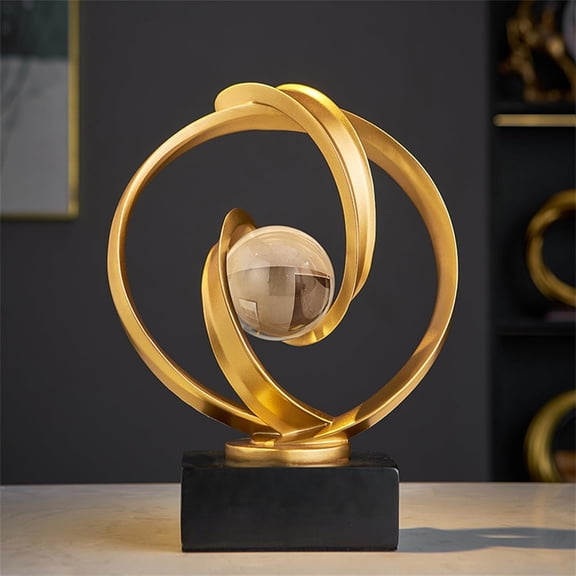 Abstract Sculpture House Decor Aesthetic - Decor Accents for Nightstand, Shelves, Dining Room, Entryway Table, Office, Desk Accessories