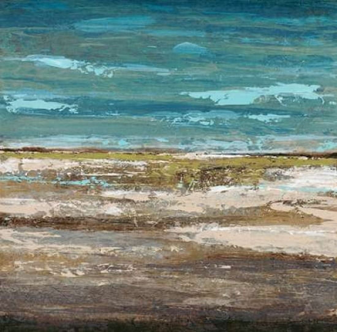 Abstract Sea 1 Canvas Art - Dennis Dascher (24 x 24)