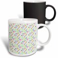 thumbnail image 1 of 3drose, Abstract Seamless Diagonal Square Pattern Background Design, 11oz Magic Transforming Mug, 1 of 7