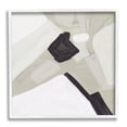 thumbnail image 1 of Abstract Shape Arrangement Neutral Tan Black Modern 12 in x 12 in Framed Painting Art Print, by Stupell Home Décor, 1 of 7