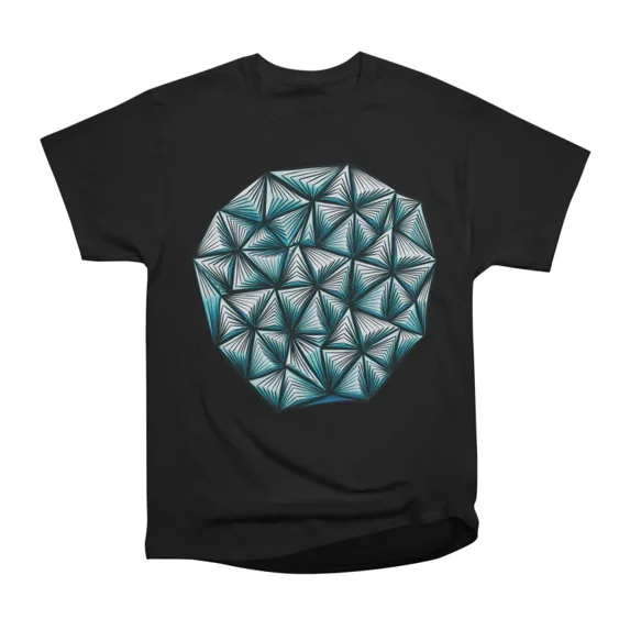 Abstract Shape With Triangles Pattern T-Shirt Tee Gift For Him Merch ...