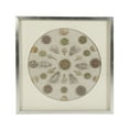 thumbnail image 1 of Zentique Brown and Ivory Abstract  Shell Wall Art 31.5" x 31.5", 1 of 2