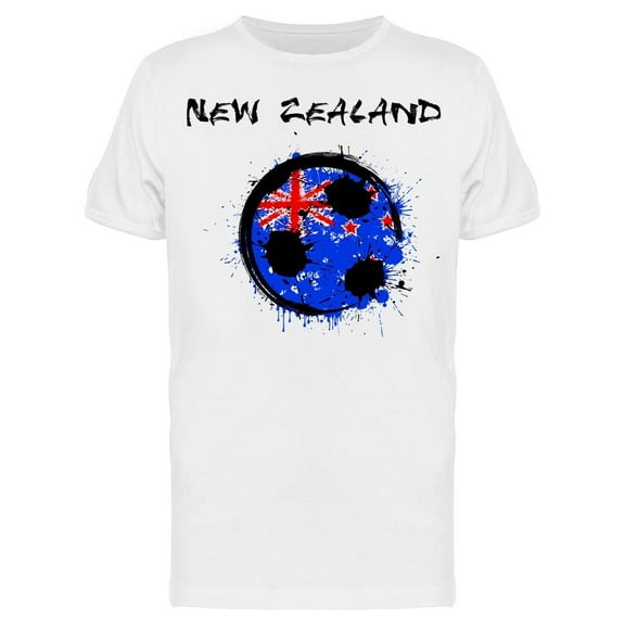 Abstract Soccer New Zealand T-Shirt Men -Image by Shutterstock, Male Medium