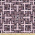 thumbnail image 1 of Ambesonne Abstract Fabric by the Yard Upholstery, Random Cubes Arrangement, 3 Yards, Dark Purple Grey Blush, 1 of 5