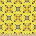 thumbnail image 1 of Ambesonne Abstract Fabric by the Yard Upholstery, Geometric Summer Colors, 10 Yards, Yellow and Multicolor, 1 of 5
