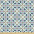 thumbnail image 1 of Abstract Sofa Upholstery Fabric by the Yard, Illustration of Diagonal Squares in Natural Tones Simplistic and Geometric Design, Decorative Fabric for DIY and Home Accents, Multicolor by Ambesonne, 1 of 5