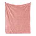 thumbnail image 1 of Abstract Soft Flannel Fleece Blanket, Pattern of Basic Hazy Swirls or Spirals in Lively Tones Pencil Drawn by Hand, Cozy Plush for Indoor and Outdoor Use, 50" x 70", Coral and Blush, by Ambesonne, 1 of 5