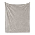 thumbnail image 1 of Abstract Soft Flannel Fleece Blanket, Repetitive Diagonal Rhombus Motifs Illustration in Pale Tones Pattern, Cozy Plush for Indoor and Outdoor Use, 50" x 70", Champagne Charcoal Grey, by Ambesonne, 1 of 5