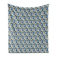 thumbnail image 1 of Abstract Soft Flannel Fleece Throw Blanket, 3 Dimensional Cube Design Geometric Polygonal Pattern Modern Digital Artwork, Cozy Plush for Indoor and Outdoor Use, 70" x 90", Multicolor, by Ambesonne, 1 of 5