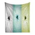 thumbnail image 1 of Abstract Soft Flannel Fleece Throw Blanket, Daisy Flowers in Different Featured Framed Saturated Image, Cozy Plush for Indoor and Outdoor Use, 50" x 60", Avocado Green Turquoise, by Ambesonne, 1 of 6