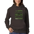 thumbnail image 1 of Abstract Space Rave Style Hoodie Women -Image by Shutterstock, Female 4X-Large, 1 of 4