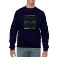 thumbnail image 1 of Abstract Space Rave Style Sweatshirt Men -Image by Shutterstock, Male 3X-Large, 1 of 4