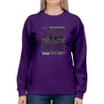 thumbnail image 1 of Abstract Space Rave Style Sweatshirt Women -Image by Shutterstock, Female 5X-Large, 1 of 4