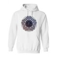 thumbnail image 1 of Abstract Space Shape Hoodie Women -Image by Shutterstock, Female Medium, 1 of 4