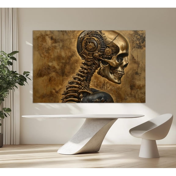 Abstract Spine Anatomy Wall Art Print, Unframed Paper Poster 8x10in