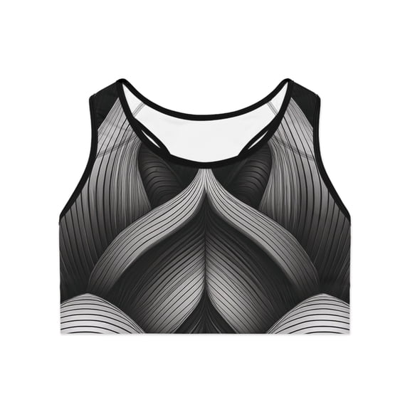 Abstract Sports Bra
