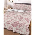 thumbnail image 1 of Abstract Spring Floral Twin Size Down Alternative Comforter, Lightweight Comforter Quilt Bedding Set with Pillow Shams Farmhouse Summer Botanical All Seasons Bed Comforter Duvet Insert 68"x86", 1 of 7