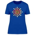 thumbnail image 1 of Abstract Star Shape Modern Art Tee Women's -Image by Shutterstock, 1 of 1