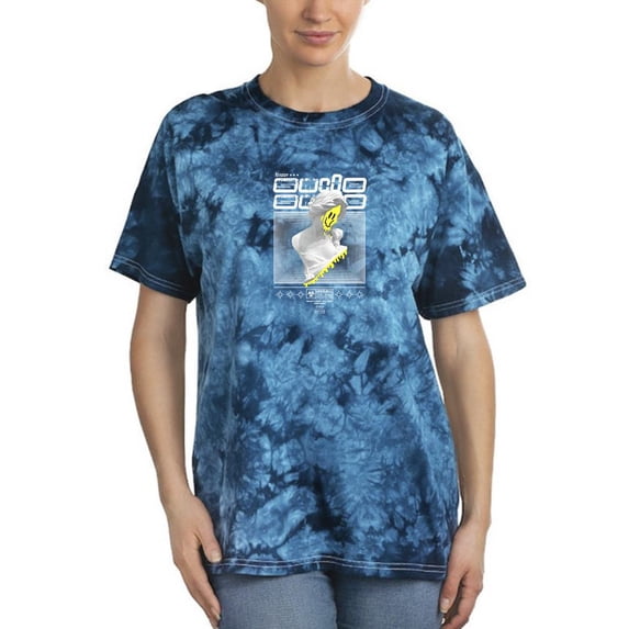 Abstract Statue W Melty Face Tie Dye Crystal Women -Image by Shutterstock, Female Large