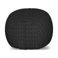 thumbnail image 1 of Abstract Storage Toy Bag Chair, Antique Theme Round Curved Floral Elements in Squares Art Print, Stuffed Animal Organizer Washable Bag, Small Size, Charcoal Grey and Dimgray, by Ambesonne, 1 of 3