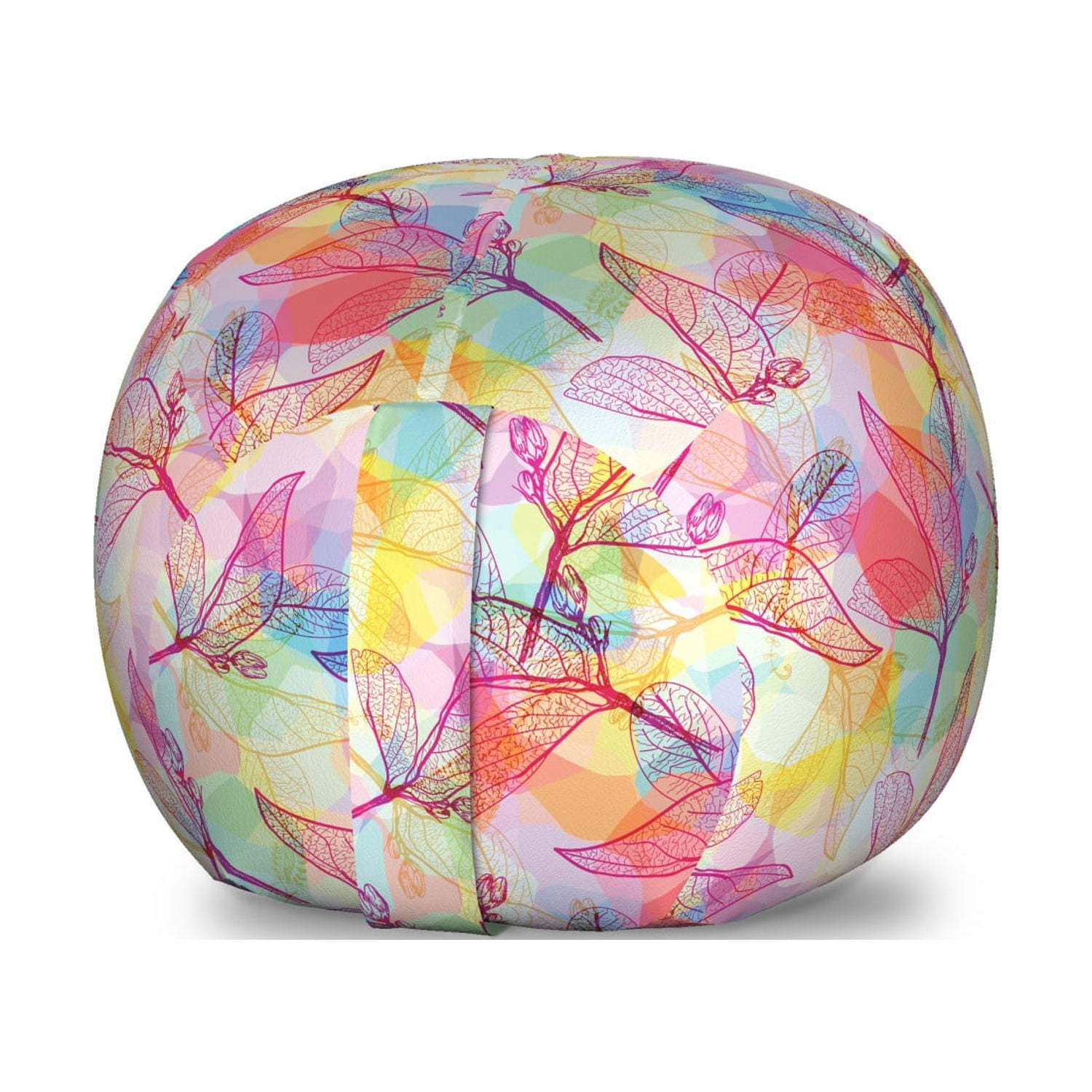 Abstract Storage Toy Bag Chair, Colorful Coming of the Spring Season ...