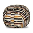 thumbnail image 1 of Abstract Storage Toy Bag Chair, Ethnic Style Geometric Forms Striped Pattern on Bold Earth Tones Print, Stuffed Animal Organizer Washable Bag, Small Size, Multicolor, by Ambesonne, 1 of 3