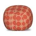 thumbnail image 1 of Abstract Storage Toy Bag Chair, Geometric and Dashes or Strokes in a Retro Style, Stuffed Animal Organizer Washable Bag, Large Size, Pastel Brown Cinnamon, by Ambesonne, 1 of 3