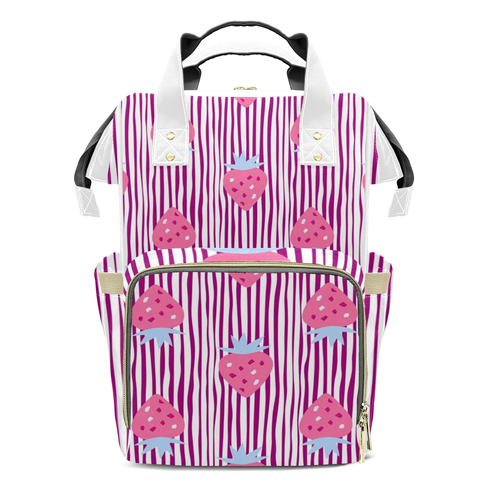 Novusopt Large Capacity Insulated Baby Bottle Pocket Backpack Diaper Bag