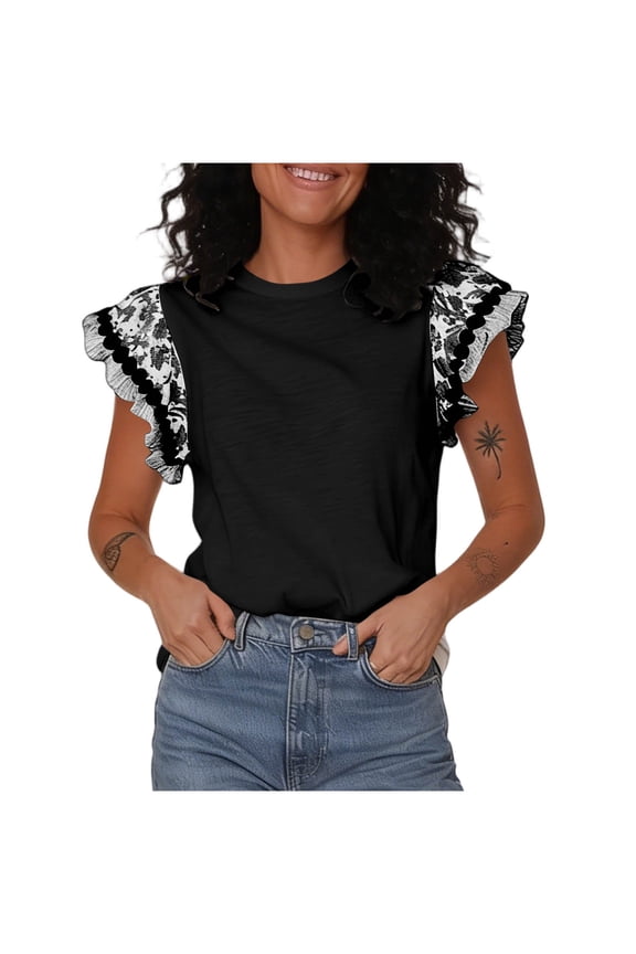 Abstract Stripe Pattern V-Neck T-Shirt Women's Loose Dolman Sleeve Casual Blouse Lightweight Breathable for Multiple Occasions Daily Wear