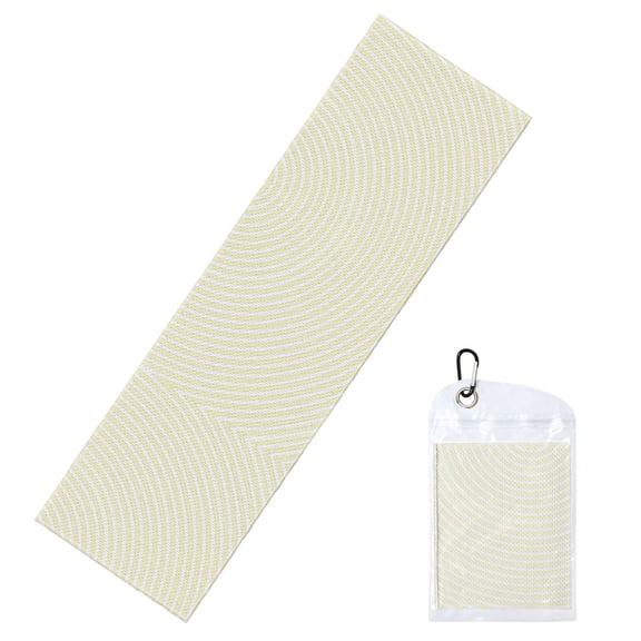 Abstract Striped Red White Cooling Towel 39.4"X11.8" Ice Sweat Towel Face Cooling Neck Cooler Wraps For Sports