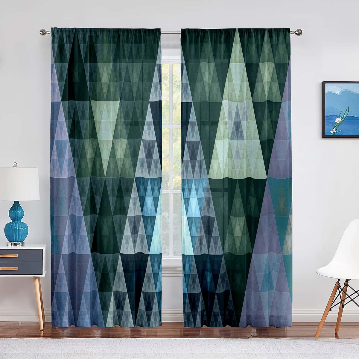 White Shiny Sliver Star Tulle Curtains For Living Room Modern All-match Yarn with Window Drapes Sheer for the Bedroom Decor #40