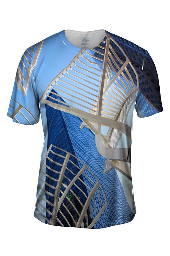 Abstract Structure Canada Mens T-Shirt All Over Print