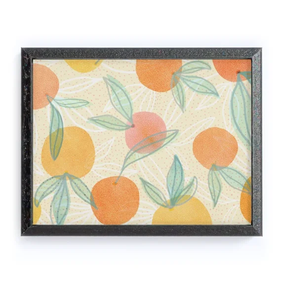 Abstract Summer Fruit Pattern Mini Art Print - Walmart.com