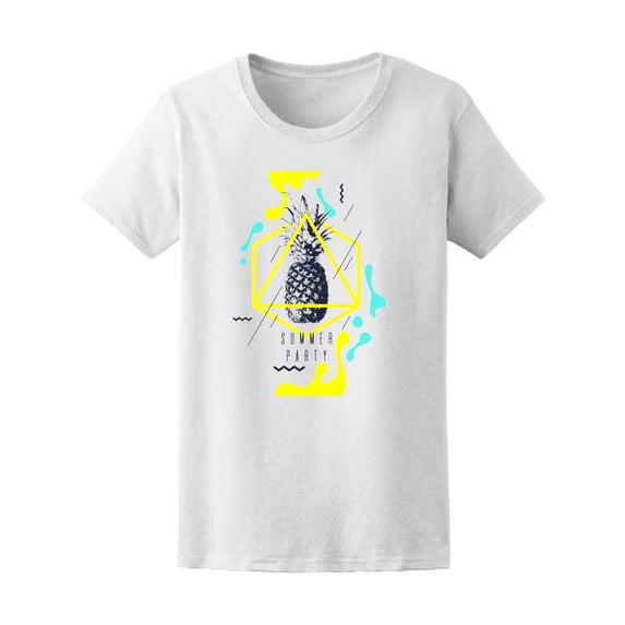 Abstract Summer Party Pineapple Tee Men's -Image by Shutterstock