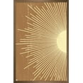 thumbnail image 1 of Abstract Sun Wall Poster, 14.725" x 22.375" Framed, 1 of 6