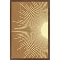 thumbnail image 1 of Abstract Sun Wall Poster, 14.725" x 22.375" Framed, 1 of 6