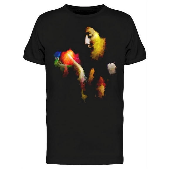 Abstract Surreal Female T-Shirt Men -Image by Shutterstock, Male XX-Large