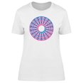 thumbnail image 1 of Abstract Swirling Art T-Shirt Women -Image by Shutterstock, Female x-Large, 1 of 2