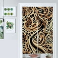 thumbnail image 1 of Abstract Swirling Leopard Print Pattern Door Curtain Nordic Living Room DoorCurtain Porch Partition Curtain Kitchen Rative Half Curtain, 1 of 4