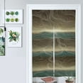 thumbnail image 1 of Abstract Swirling Line Art Wave Door Curtain Nordic Living Room DoorCurtain Porch Partition Curtain Kitchen Rative Half Curtain, 1 of 4