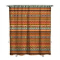 thumbnail image 1 of Abstract Symmetrical 72x84 Shower Curtain Waterproof Machine Washable Hotel Style, 1 of 5