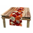 thumbnail image 1 of Abstract Table Runner, Abstract Bold Spiral Motifs Circled Modern Pattern with Stripe Details, Dining Room Kitchen Rectangular Runner, 3 Sizes, by Ambesonne, 1 of 2