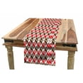 thumbnail image 1 of Abstract Table Runner, Vintage Dimension Background Geometric Squares Digital Design, Dining Room Kitchen Rectangular Runner, 3 Sizes, by Ambesonne, 1 of 2