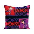 thumbnail image 1 of Abstract Tango Couple 18"x18" Indoor-Outdoor Decorative Throw Pillow, 1 of 2